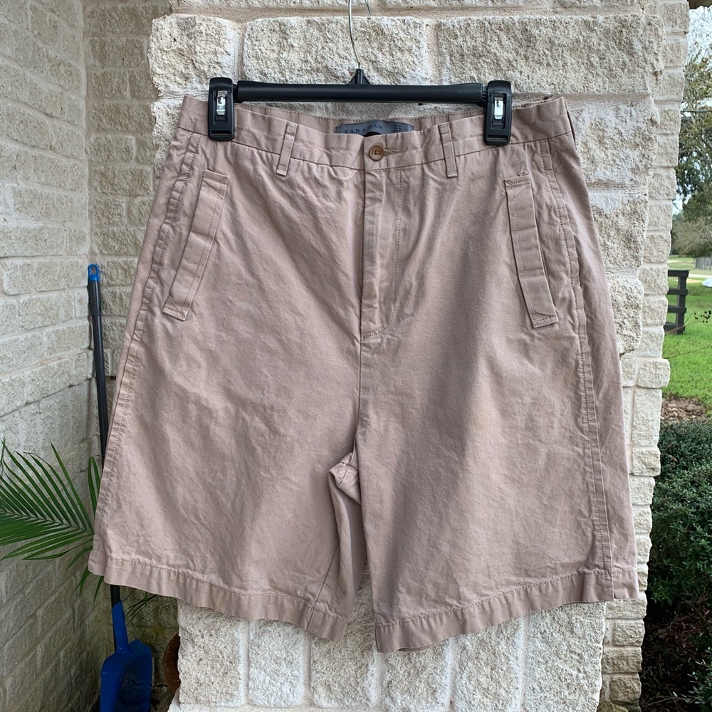 Zara Man Khaki Shorts 9”